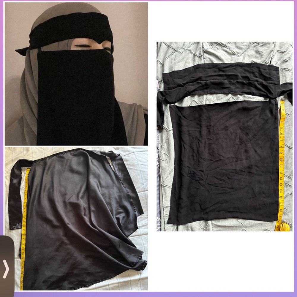 Niqab face veil bundle lot